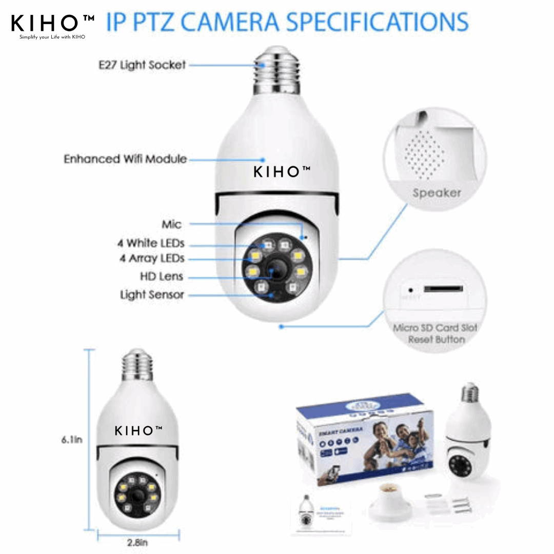 Trend Oye™ CCTV HD Bulb Camera