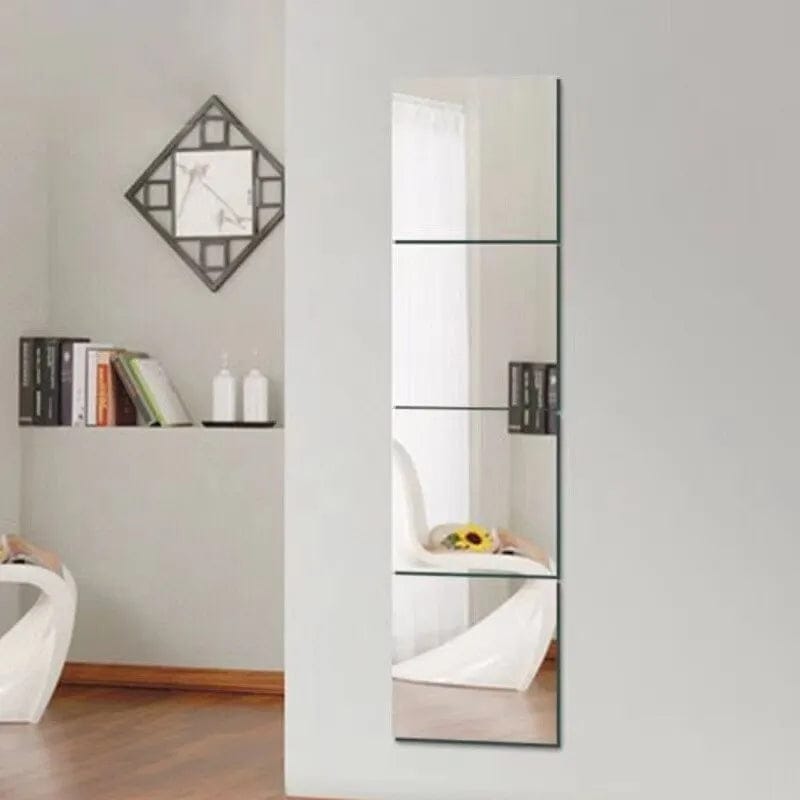 Unbreakable Mirror with Self Adhesive - Trend Oye