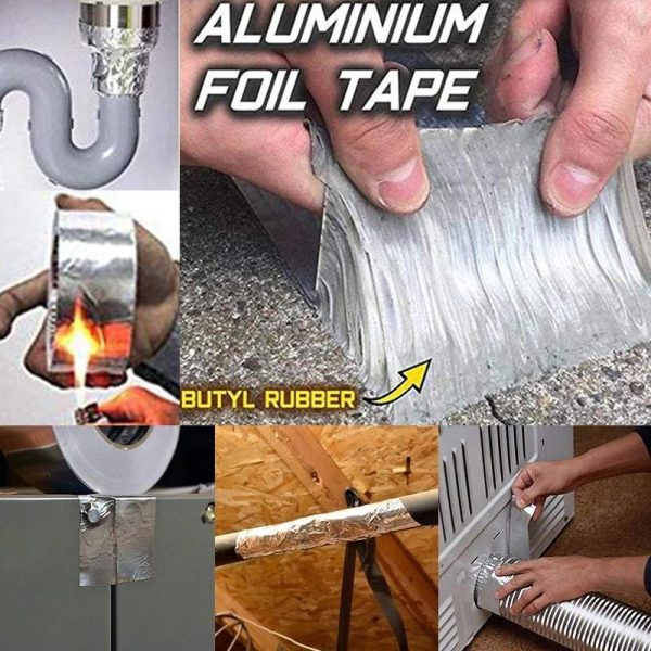 Rubber Foil Tape - Waterproof